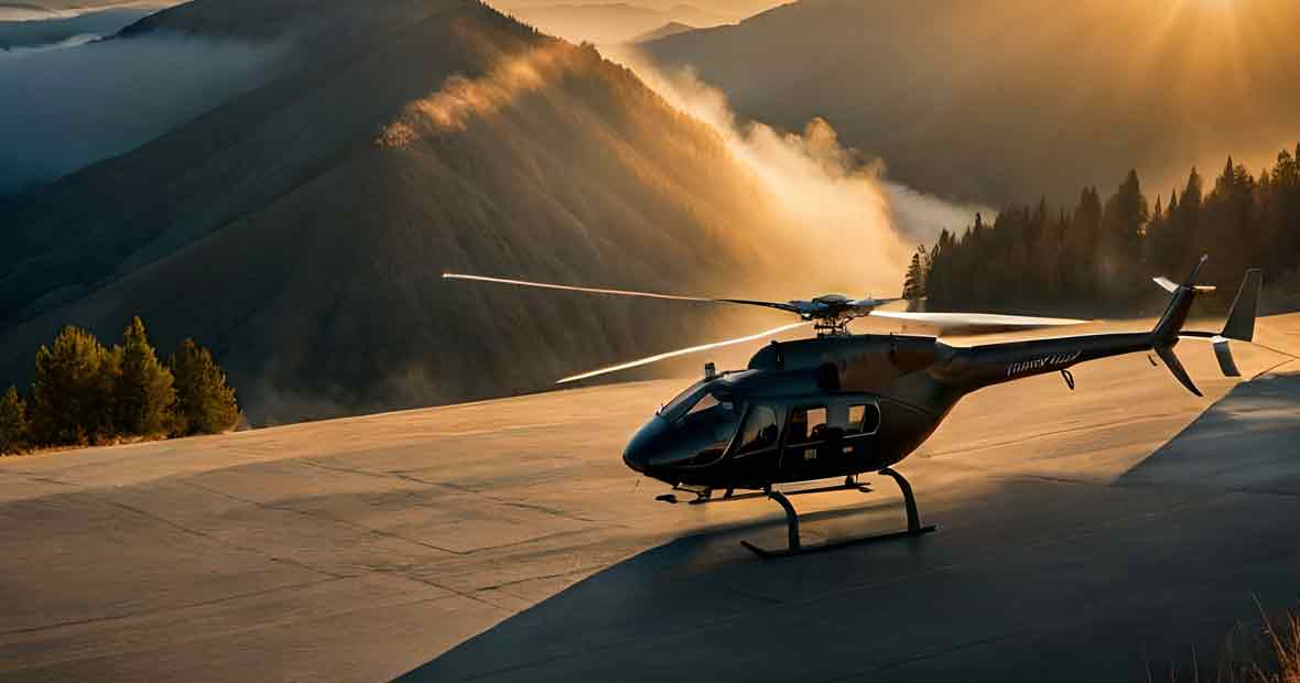 vols en hélicoptères